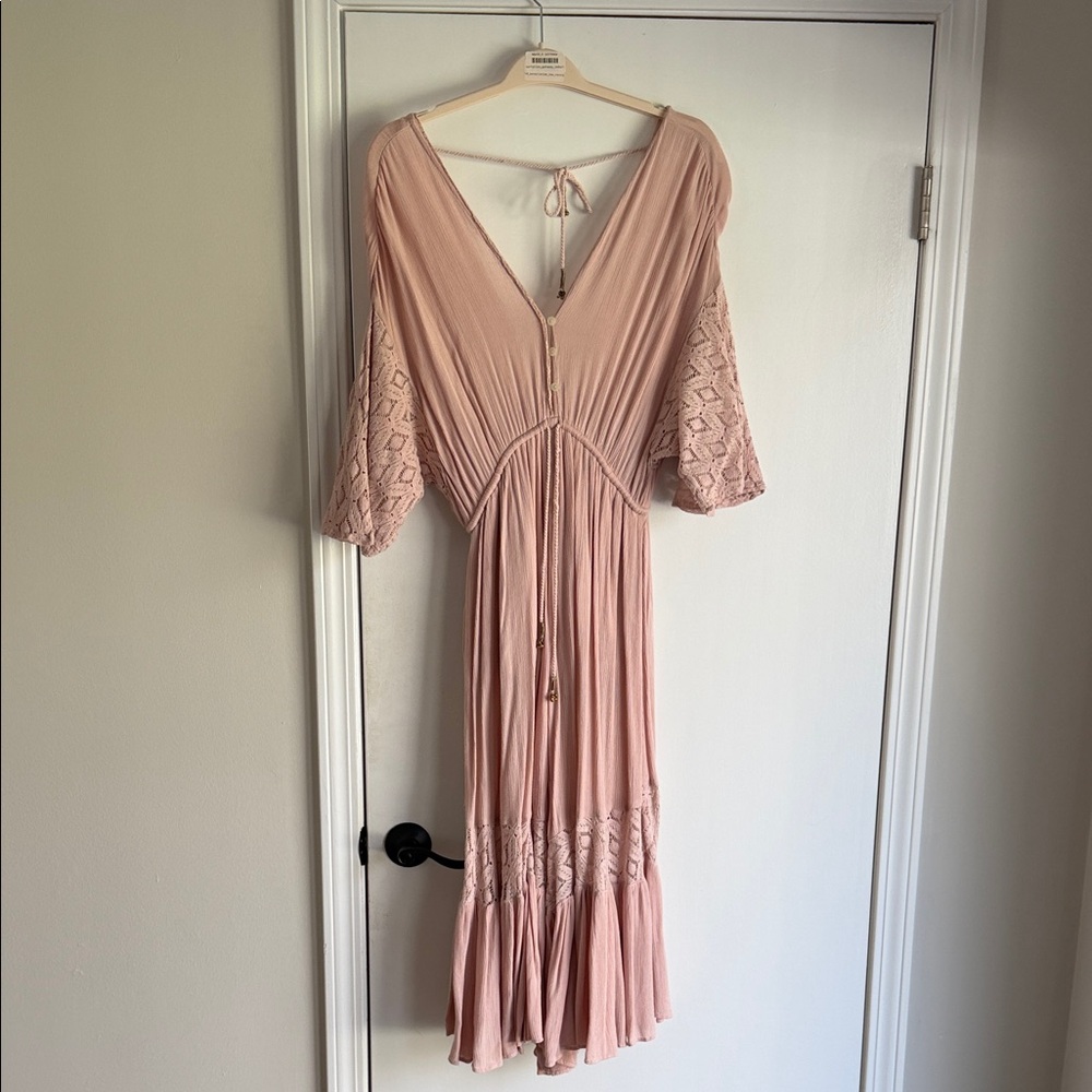Free People Blush Pink Jumpsuit
